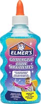 Elmer's PVA glitterlijm | blauw | 177 ml | uitwasbaar en kindvriendelijk | geweldig voor het maken van slijm en om te knutselen