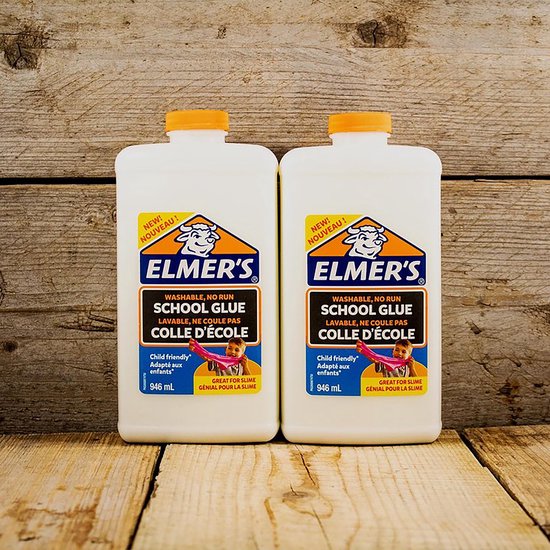 Elmer's Witte PVA-lijm | 946 ml | Uitwasbaar en kindvriendelijk | Geweldig voor het maken van slijm en om mee te knutselen - Elmer's