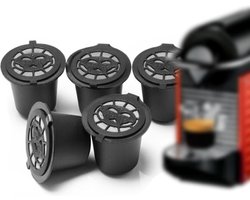WiseGoods Luxe Set Herbruikbare Nespresso Capsules - Cups Koffiemachine - Koffieapparaat Cup - Koffie Capsule - Cadeau - 6 Stuks WiseGoods Luxe Set Herbruikbare Nespresso Capsules - Cups Koffiemachine - Koffieapparaat Cup - Koffie Capsule - Cadeau - 6 Stuks