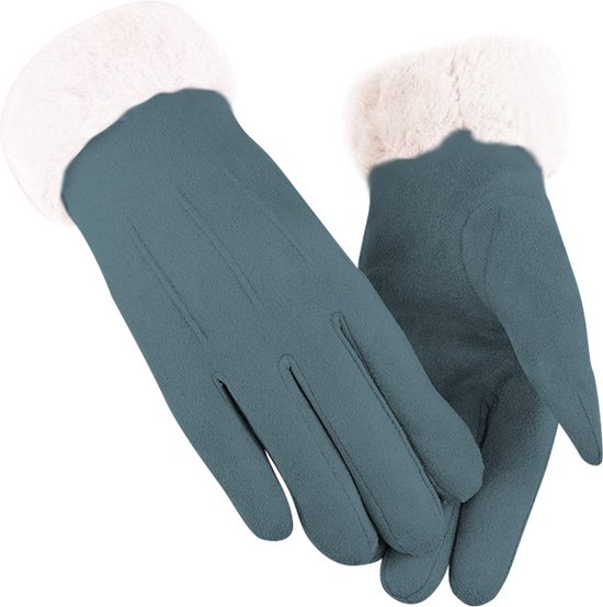 Damesmode Touchscreen Handschoenen - Blauw