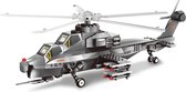 Helicopter - Vliegtuig- Straaljager - Speelgoed -  Compatibel met andere bekende merken zoals Lego - Leger - Army - Militair - Helikopter