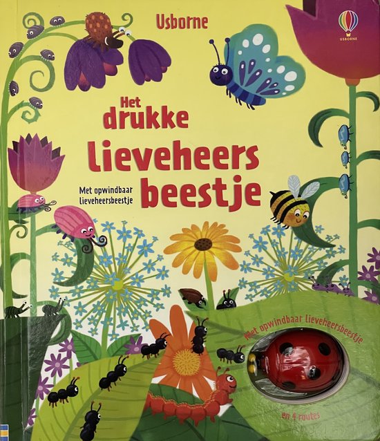 Foto: Drukke lieveheersbeestje