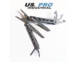 Professionele multitool / zakmes gemaakt van Stainless Steel met 11 functies