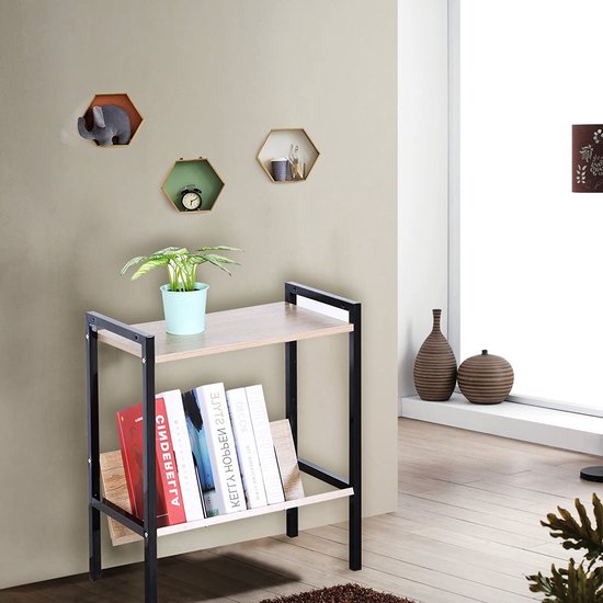 WOLTU Bibliothèque Ouverte Meuble De Rangement Étagère à Livres Salon Bureau Etagere De Rangement Avec Pieds En Bois Et 5 Compartiments Blanc 60x24x144cm Sk022ws