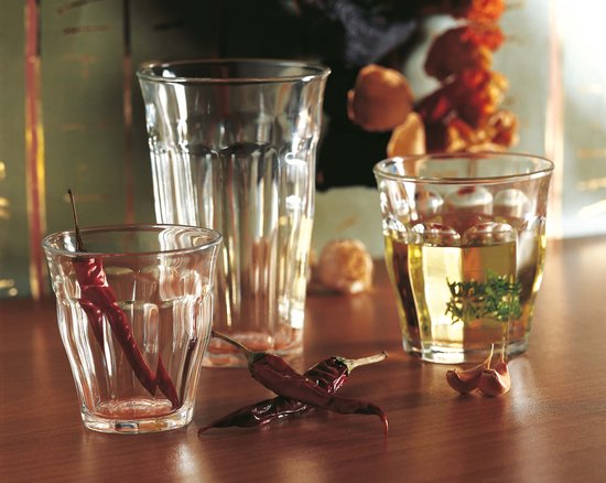 Duralex Picardie Waterglas 310 ml - Gehard glas - 6 stuks - Duralex