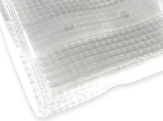 Transparant afdekzeil 160 g/m² WERKA PRO 6 x 10 m
