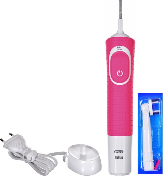 Oral-B Vitality 100 Roze CrossAction - Elektrische Tandenborstel - Powered By Braun - Oral B