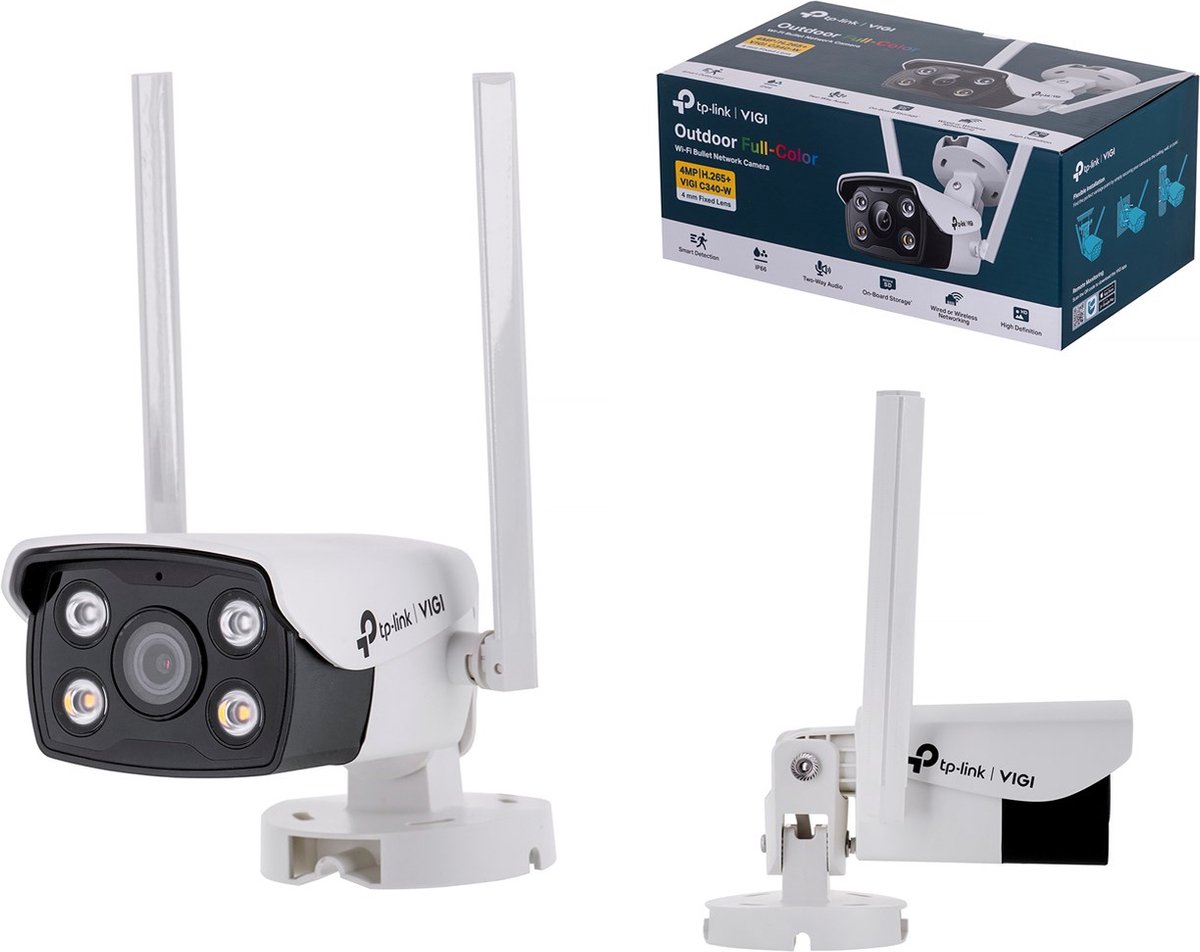 TP-Link VIGI C340-W Caméra de Sécurité Wi-Fi Extérieure