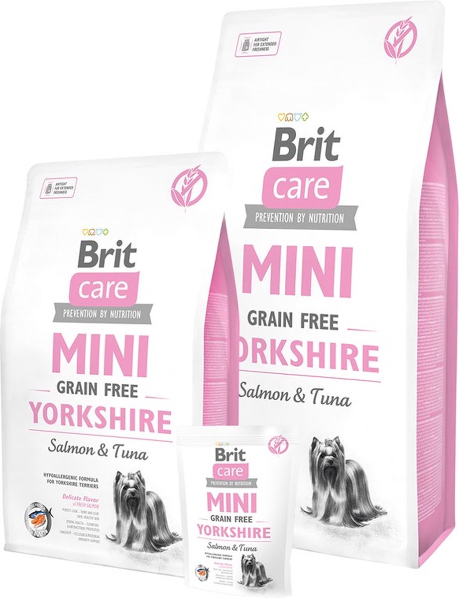 Brit Brit Care Mini - Grain Free Yorkshire - Zalm en Tonijn - 7 kg
