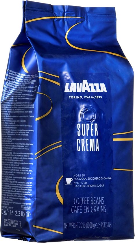Lavazza Super Crema Grains de café - 1 kg