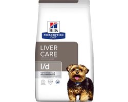 Hill’s Prescription Diet Canine L/D Liver Care – Droogvoer voor honden – 4 kg