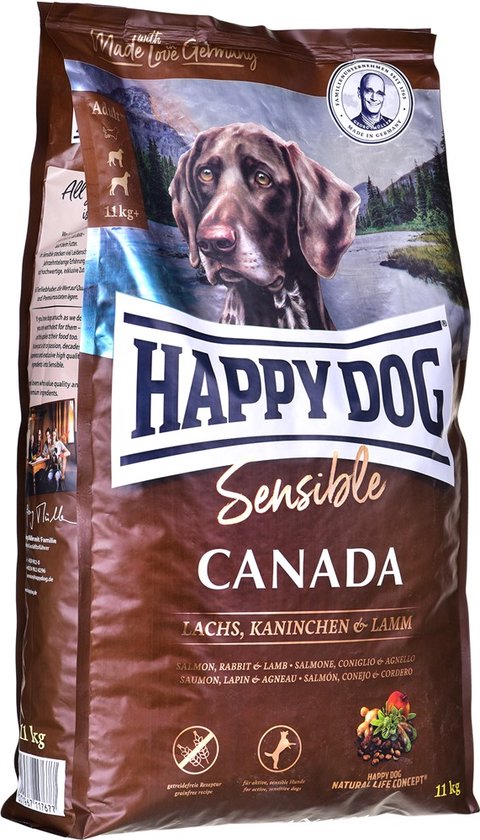 Happy Dog Grain Free Sensible Canada 11 kg - Hond