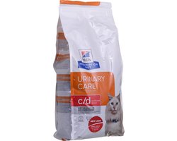 Hill's Feline C/D Urinary Stress - Kattenvoer 3kg - Dieetvoer tegen stress, klinisch bewezen voeding