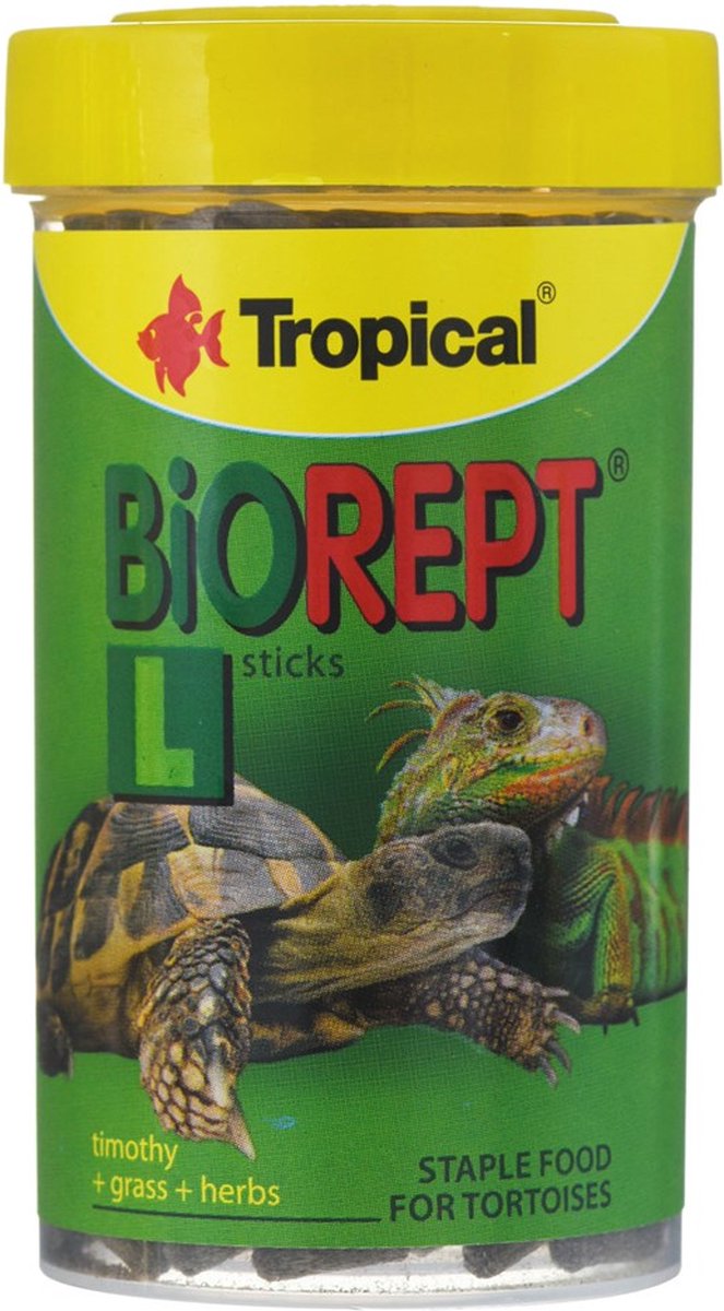TROPICAL Biorept L - voeding voor waterschildpadden - 28g