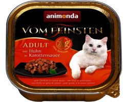 animonda 4017721833622 droogvoer voor kat Adult Wortel, Kip  - 32 x 100g