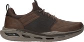 Skechers Arch Fit Orvan Sneaker - Mannen - Bruin/Cognac - Maat 47