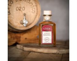 Balsamico Condiment Bianco IGP - Witte Condimento Balsamico Di Modena IGP - 250 ML - Handige smaakmaker in de keuken met een uitzonderlijk palet van genuanceerde zoetheid.