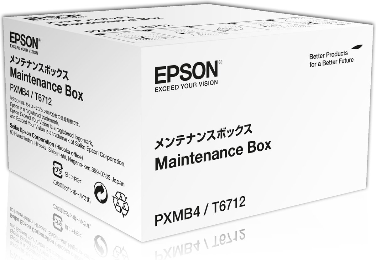 Original Ink Cartridge Epson C13T671200 Black
