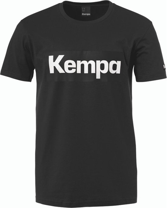 Kempa Promo Shirt kinderen - sportshirts - zwart - Unisex