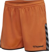 Hummel Authentic Poly Short Dames - Sportbroeken - oranje - Vrouwen