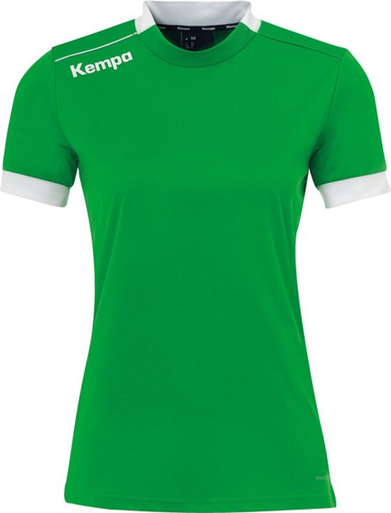 Kempa Player Shirt Dames Groen-Wit Maat XS