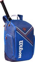 Wilson Roland Garros Super Tour Backpack - rugzak - blauw