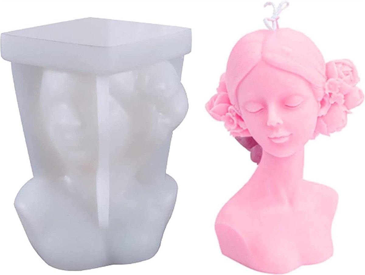 HOMURY Kaarsenmakerset, doe-het-zelf kaarsen maken, 1,2 l kaarssmeltkroes, smeltpot, waxsmelter en kaarslontset, voor kaarsen en zeepambafts