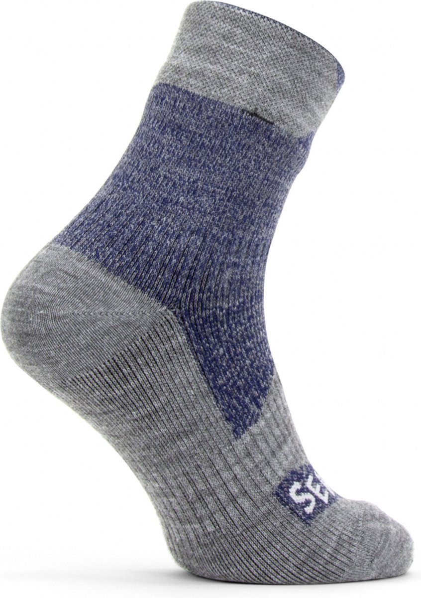 SEALSKINZ Thin Ankle Length Sock Grey (1111402_040)