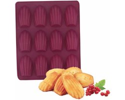 Madeleine Tray 12 Holte DIY Pruim Siliconen Mallen Non-stick Siliconen Platinium Madeleine Mallen Mini Cake Bakvorm Chocolade Cookie Snoep Schimmel voor Zelfgemaakte Madeleine Cookies, BPA-vrij CAF-MAD12 Madeleine Tray 12 Holte DIY Pruim Siliconen Mallen Non-stick Siliconen Platinium Madeleine Mallen Mini Cake Bakvorm Chocolade Cookie Snoep Schimmel voor Zelfgemaakte Madeleine Cookies, BPA-vrij CAF-MAD12