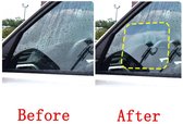 Anti regen sticker - anti regen sticker scooter - windscherm scooter - vrachtwagen spiegel - waterafstotende folie - altijd zicht - vrachtwagen buitenspiegels