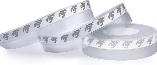 Foto: 4 m zelfklevende borstelafdichting plastic stripafdichtingsborstel lengte verstelbaar deuren raam kasten zwart