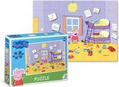DODO Toys - Peppa Pig Puzzel - 60 stukjes - 23x32 cm - Peppa Pig speelgoed 4+ - Kinderpuzzel 4 jaar