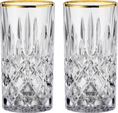 Nachtmann Verres "long drinks" Or - 375 ml - 2 Pièces