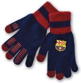 FC Barcelona handschoenen - maat L/XL - volwassenen - blauw/rood
