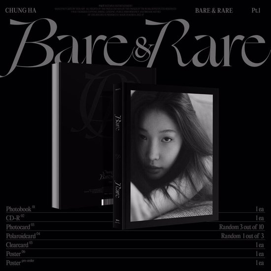 Chung Ha - Bare&Rare Part.1 (CD), Chung Ha | CD (album) | Muziek | bol