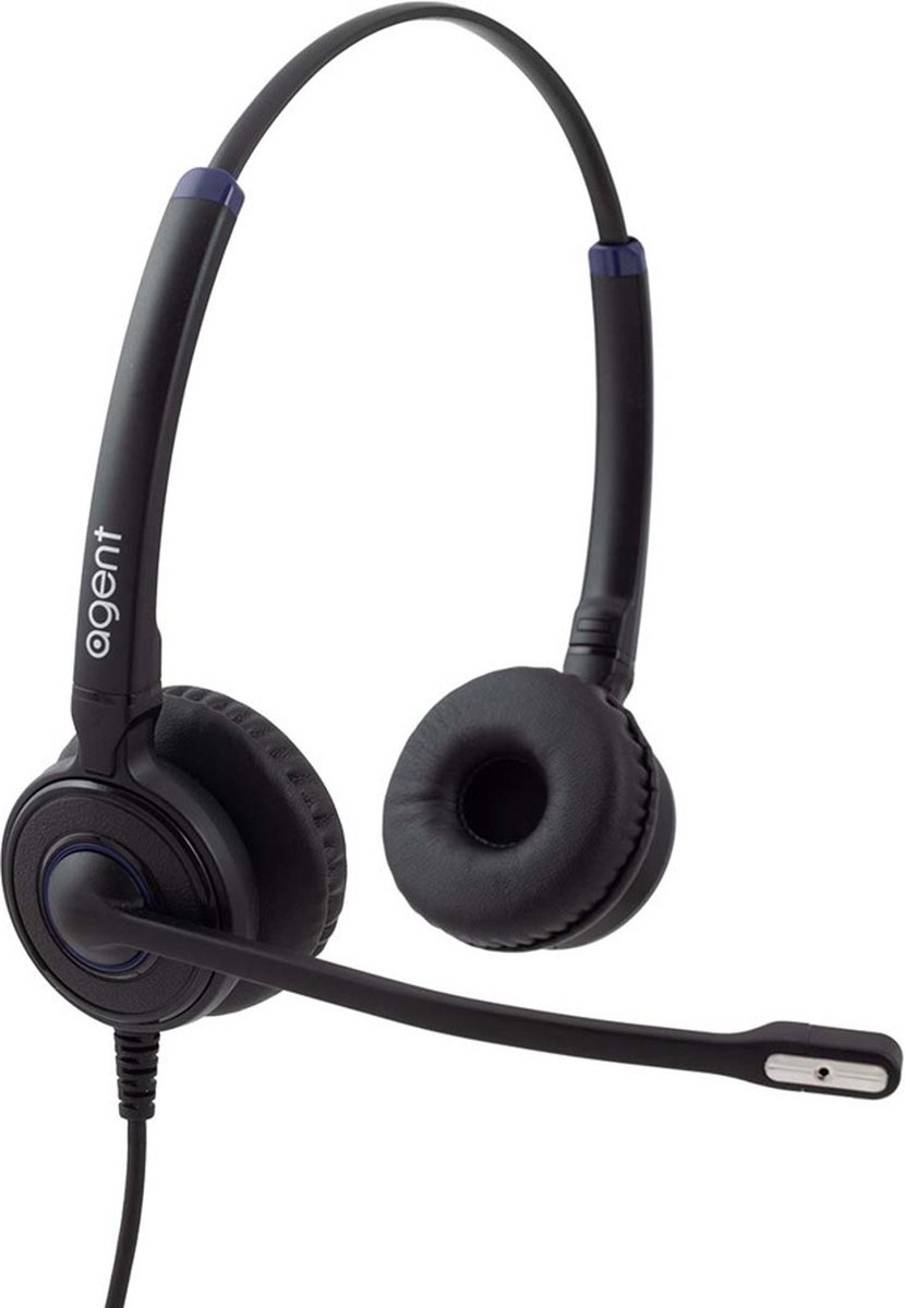 Agent AU-40 Stereo PC USB Headset met Noise Cancelling