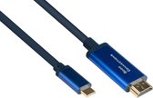 Câble SmartFLEX USB-C vers HDMI - DP 1.2 / HDMI 2.0 / DP Alt Mode (4K 60Hz) - 2 mètres