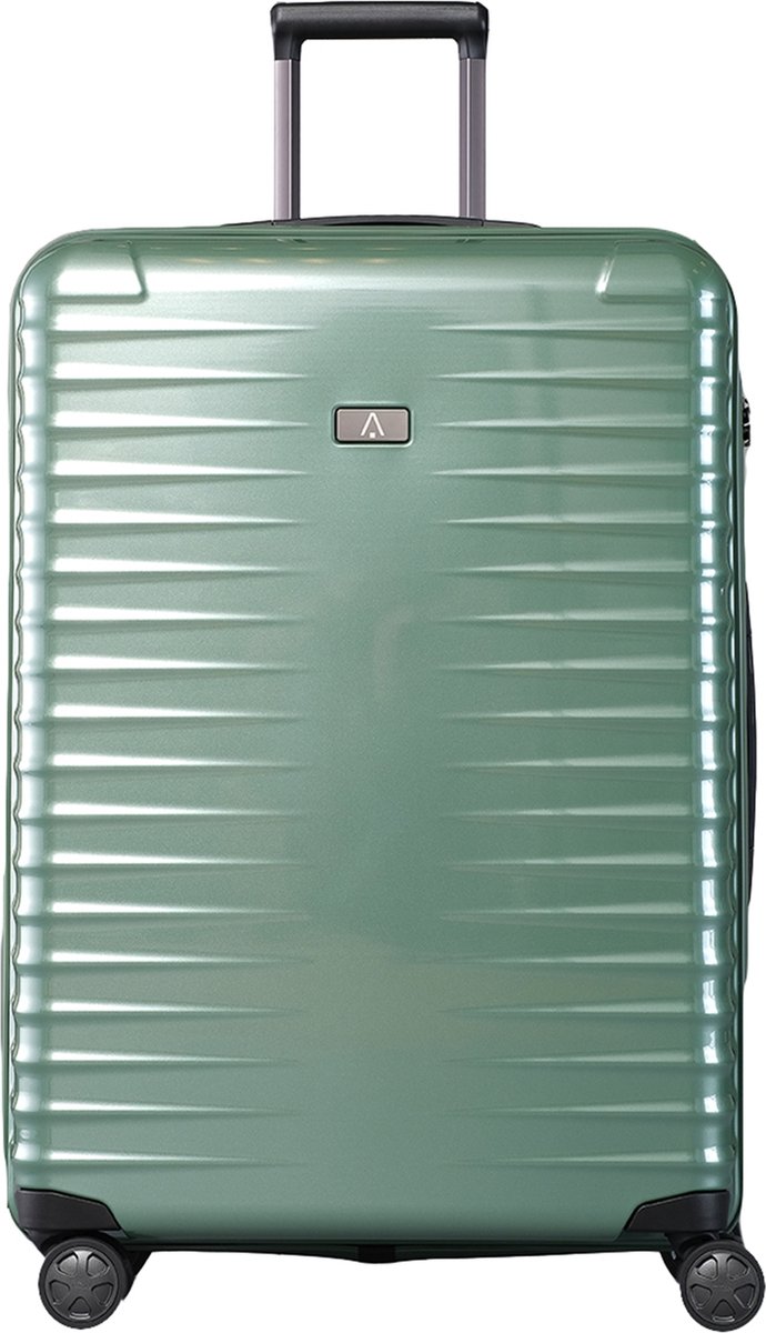 Titan Harde koffer / Trolley / Reiskoffer - Litron - 75 cm (large) - Groen
