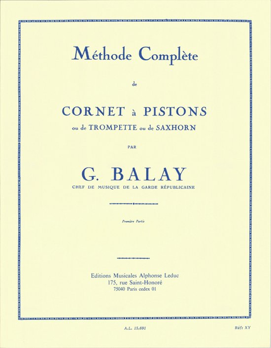 Methode complète de à piston, Vol. 1, Guillaume Balay