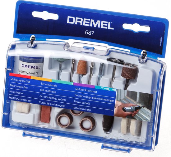 Foto: Dremel 687 multifunctionele set multitool accessoireset