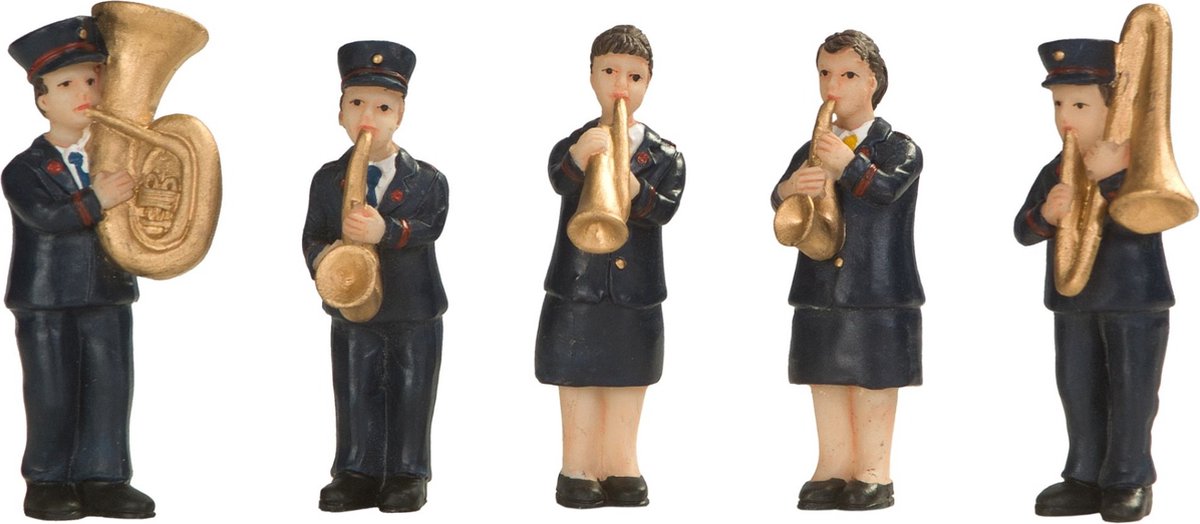 Dickensville - Leger des Heils Brass Band - Set van 5