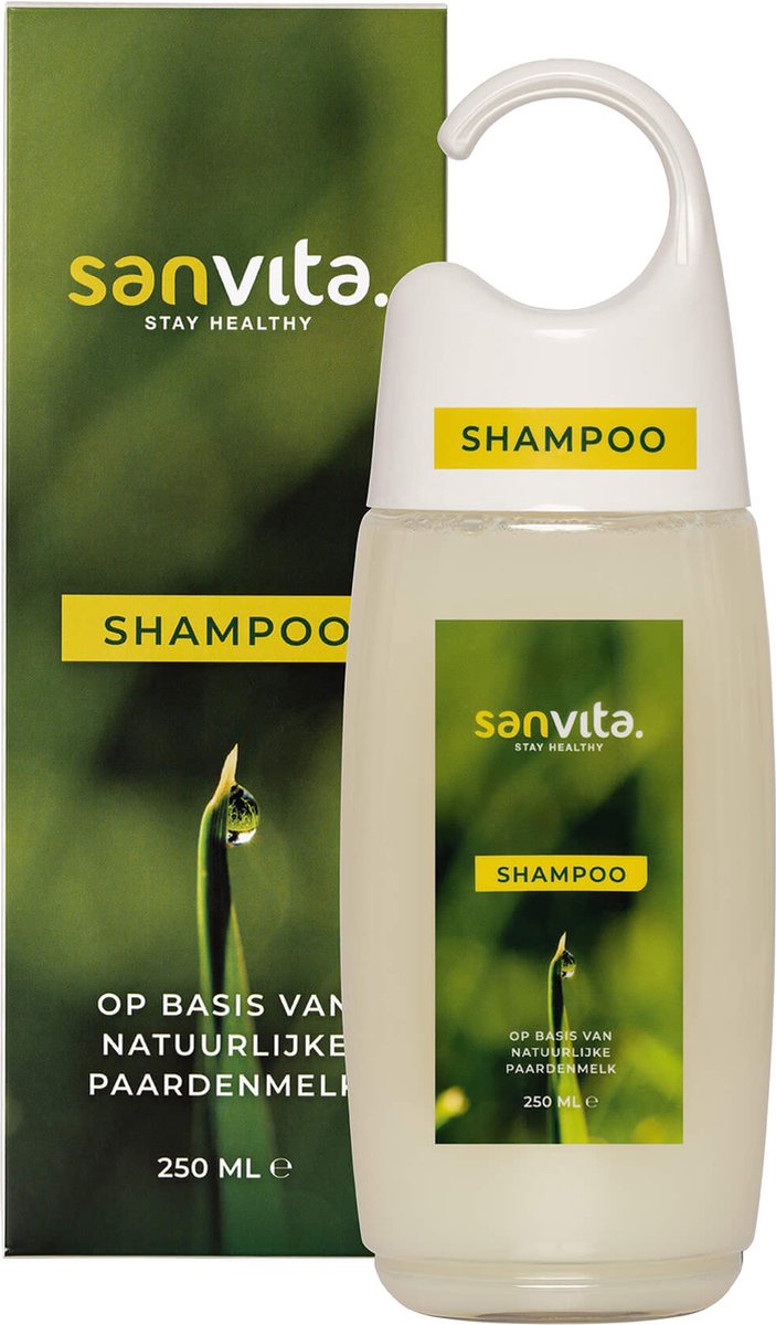 Paardenmelk Shampoo Sanvita natuurlijke ingrediënten | bol