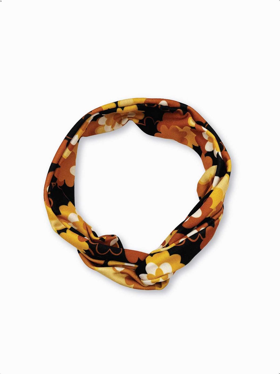 Duurzaam cadeau - Flexibele haarband - Ijzerdraad - Jaren 60 print - 90 cm