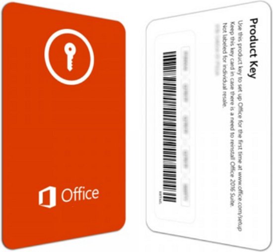 Microsoft Office 2019 Home & Business Voor MAC Officieel Productsleutel per Post...