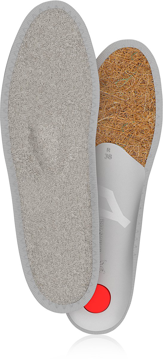 Springyard Sensus Fresh inlegzolen badstof - ondersteuning en demping - voor sneakers en werkschoenen – maat 47
