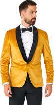 OppoSuits Deluxe Dinner Jacket - Gold - Heren Blazer - Colbert - Goud - Maat EU 56