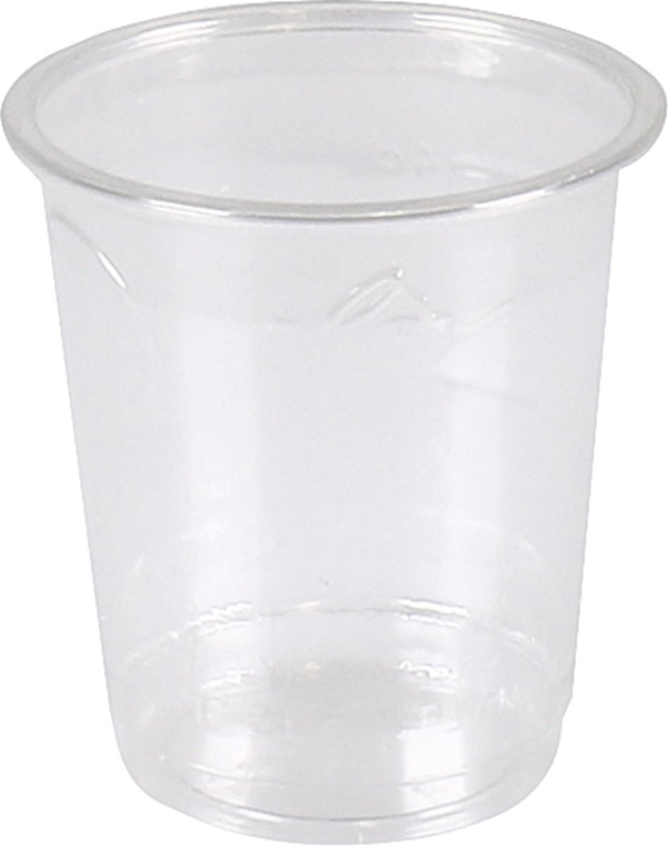 Borrelglazen, PET 5 cl Ø 4,8 cm · 5,5 cm glashelder (200 stuks)