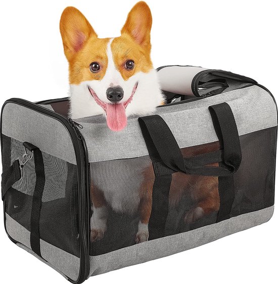 SPOCADO Palace Transporttasche für Tiere 70 x 52 x 52 cm grün