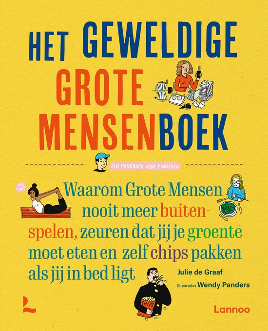 Het geweldige Grote Mensenboek, Julie de Graaf 9789401486040 Boeken