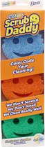 Scrub Daddy Schoonmaakspons - Kleuren -krasbestendig spons - flexibele textuur